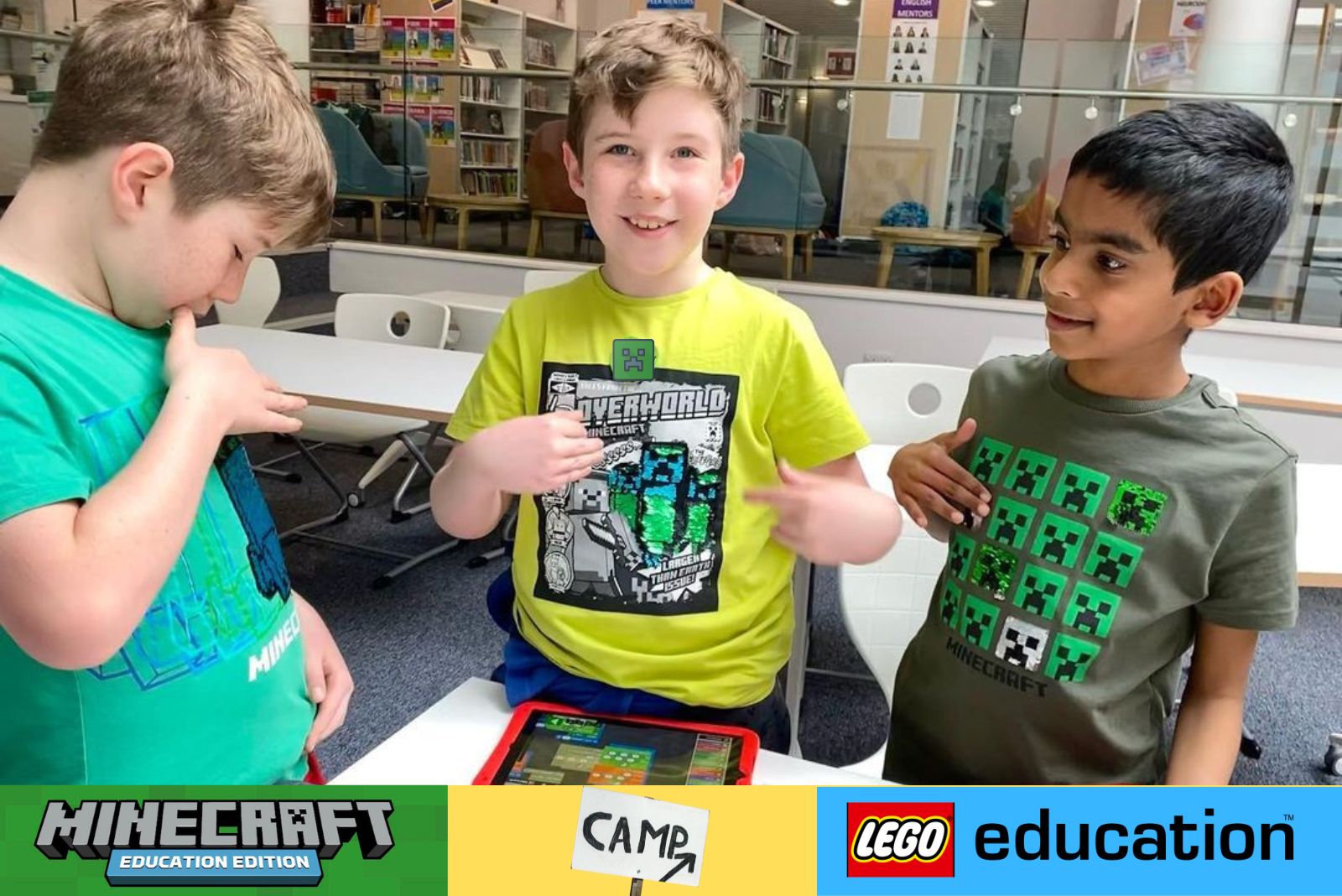 Friday – Minecraft Coding (Minecraft Minigames) – Code Kids Robotics
