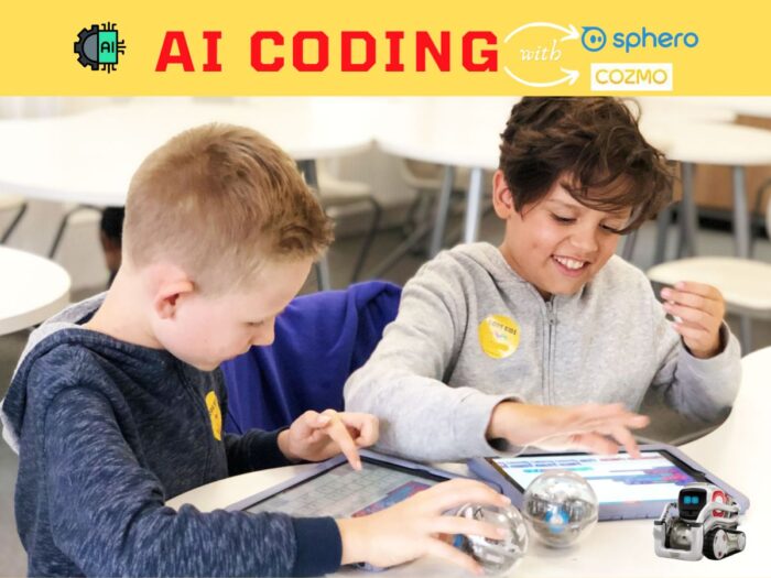 Monday - AI coding with Cozmo and Sphero robots